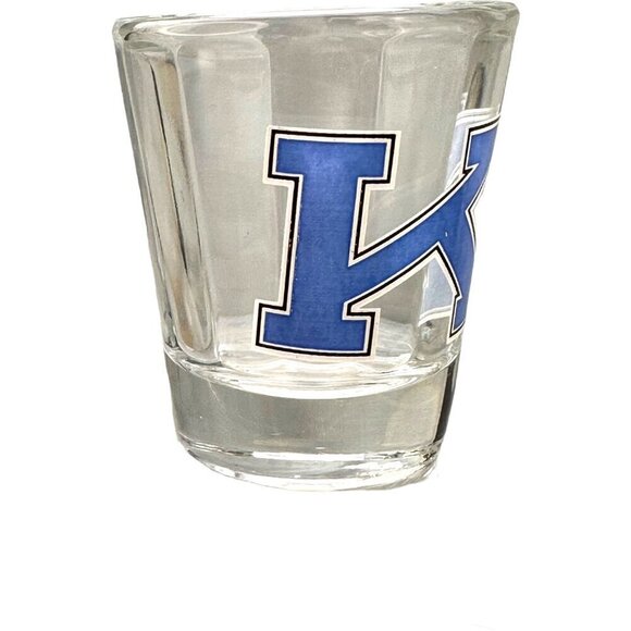 University of Kentucky Optic Shot Glass 1oz Vintage VGUC Unique - Picture 2 of 9